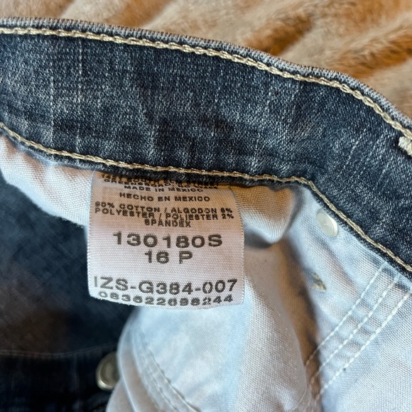 Riders by Lee Blue Straight Leg Jeans Petite - Picture 4 of 5